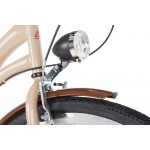 Retro bicykel VELLBERG MADAME 26" NEXUS 3 Prevodový Kávovo-hnedý + košík